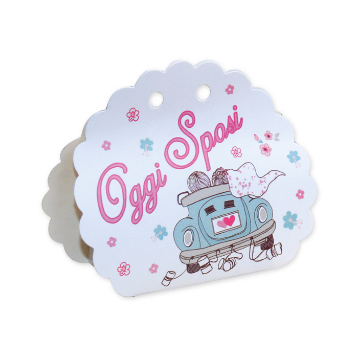 MATRIMONIO SCATOLINE SACCHETTO PORTA CONFETTI CM.6 CONF.25 PZ. BIGPARTY