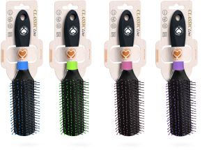 CAPELLI SPAZZOLA PER CAPELLI RETTANGOLARE STRETTA COLOR SETABLU