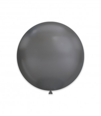 PALLONCINI 15 POLLICI CHROME CM.38 GRIGIO SCURO 90 CONF.25PZ.