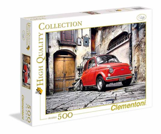 PUZZLE 500 FIAT OLD 500 30575 CLEMENTONI