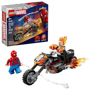 LEGO MARVEL SPIDERMAN VS. GHOST RIDER SULLA MOTO 76335