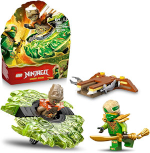LEGO NINJAGO LIOYD CONTRO SPINNER MOSTRO DELLA TERRA 71850