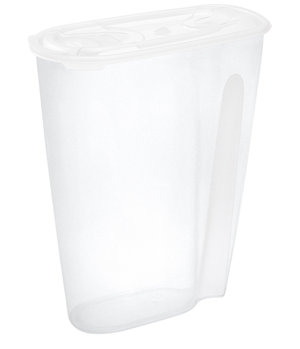 CONTENITORE IN PLASTICA ERMETICO PORTACEREALI NUVOLA 3 LT. TONTARELLI