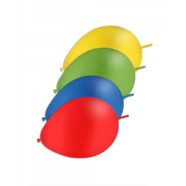 PALLONCINI 6 POLLICI LINK CM.15 ASSORTITI CONF. 100PZ.