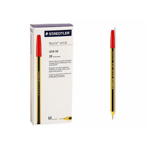 PENNA STAEDTLER NORIS 434 ROSSA pezzi 20