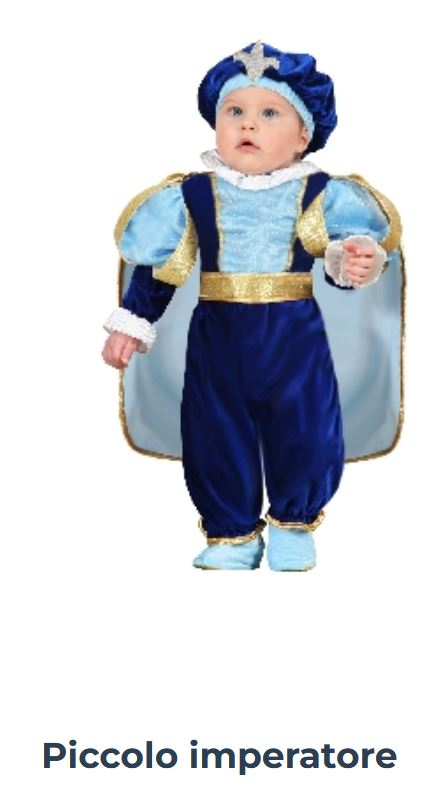 COSTUME BABY 03/6 MESI PICCOLO IMPERATORE DI PEGASUS 5003