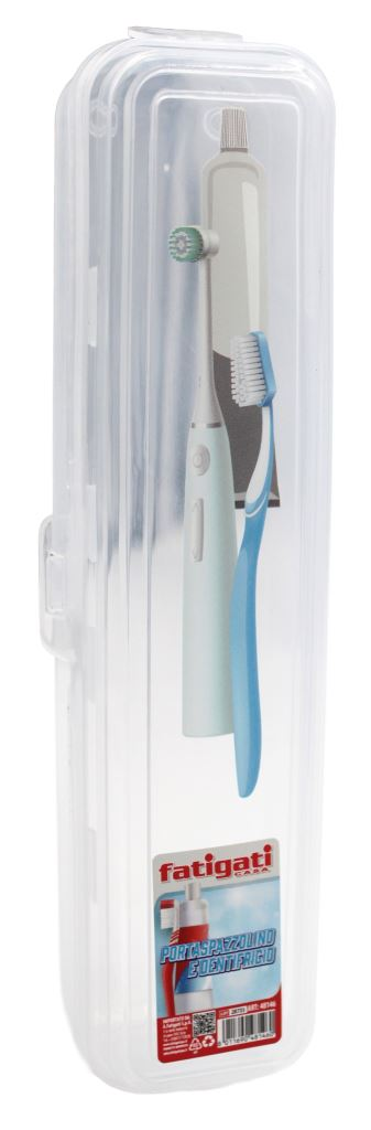 SPAZZOLINO SOLO CUSTODIA PORTA DENTIFRICIO E SPAZZOLINO FATIGATI