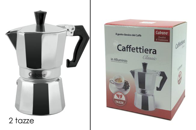 CAFFETTIERA 2 TAZZE CUBANA 726300A GENERAL