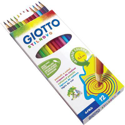 PASTELLI IN LEGNO STILNOVO DA 12 GIOTTO