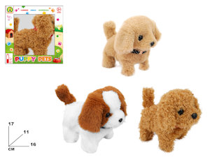 CAGNOLINO PUPPY PET MOVIMENTO A BATTERIA CM.16