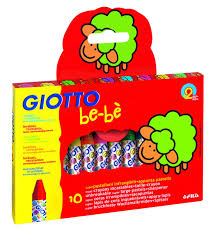 COLORI GIOTTO BE-BE' SUPER PASTELLI A CERA DA 10