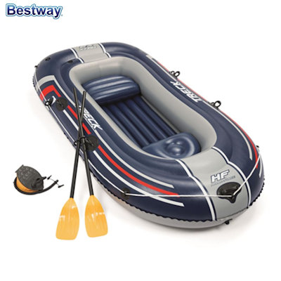 CANOTTO SET CM.255x127 HYDROFORCE 2+1 PERS. CON POMPA E REMI BESTWAY 61068