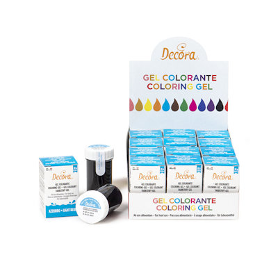 GEL COLORANTE 28G. AZZURRO DECORA