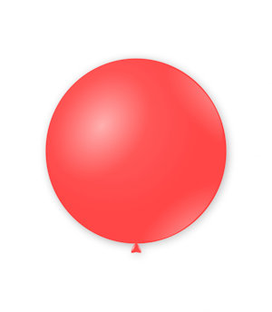 PALLONCINI 15 POLLICI CM.38 CONF.50PZ. ROSSO CORALLO 45 PASTELLO