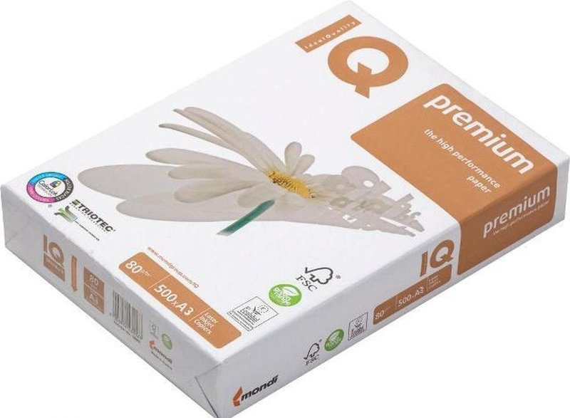 RISMA CARTA A4 BIANCA 200GR. 250FF. MONDI PREMIUM IQ