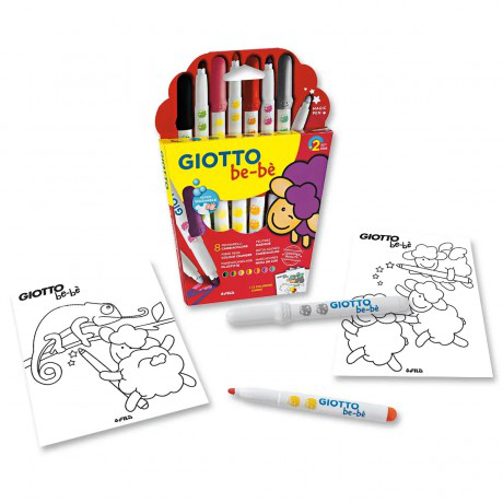 COLORI GIOTTO BE-BE' PENNARELLI CAMBIACOLORE CONF.8PZ. FILA