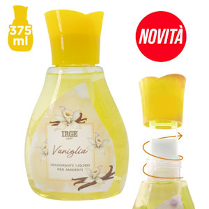 DEODORANTE AMBIENTE LIQUIDO 375ML. VANIGLIA IRGE