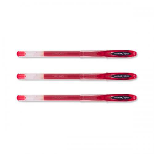PENNA GEL UNIBALL UNI SIGNO 0,7 ROSSO pezzi 12