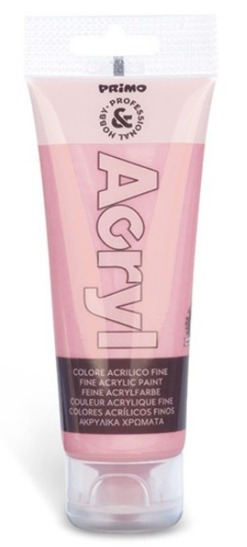 TEMPERA ACRILICA IN TUBETTO DA 75ML. ROSA PRIMO
