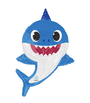 BABY SHARK PAPA' PALLONCINO MYLAR SUPERSHAPE CM.28 ROCCA