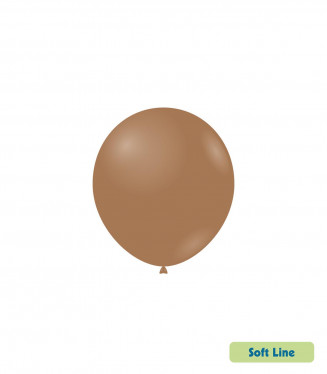 PALLONCINI 5 POLLICI CM.13 CONF.100PZ. MARRONE TERRACOTTA 147 SOFTLINE