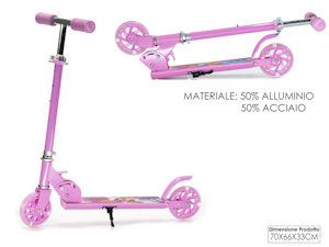 MONOPATTINO 2 RUOTE GENERICO ROSA 723006 GENERAL
