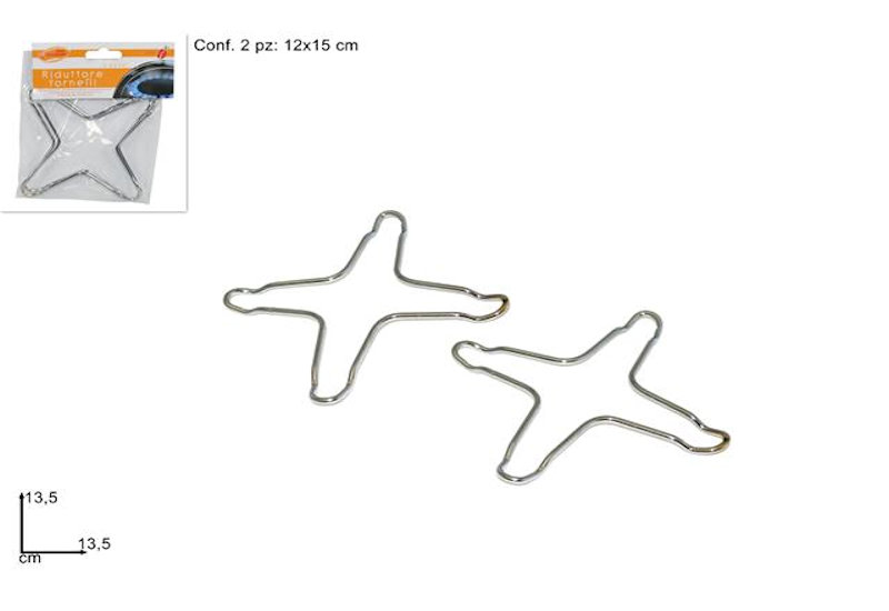 RIDUTTORI IN ACCIAIO PER CUCINA SET 2PZ. DUESSE