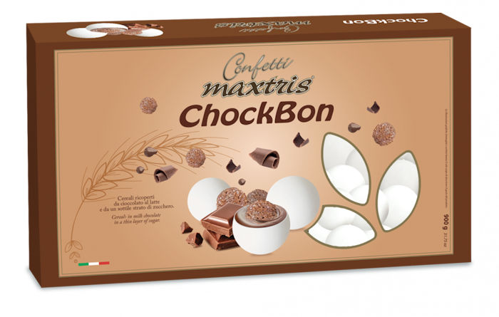 CONFETTI MAXTRIS CIOCOFANTASY CHOCH BON 900gr. BIANCHI CEREALI RICOPERTI DI CIOC