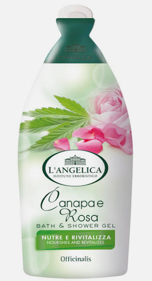 BAGNODOCCIA 500ML. ANGELICA CANAPA E ROSA