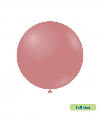 PALLONCINI 18 POLLICI CM.46 ROSA DEL DESERTO 148 CONF.20PZ. SOFT LINE