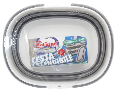 BUCATO CESTA ESTESNIBILE CM.50x38x30 FATIGATI