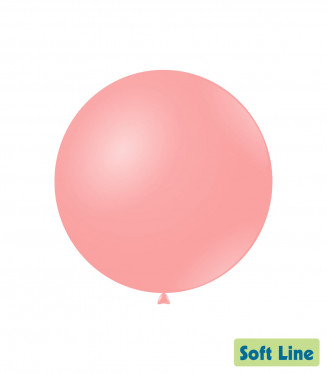 PALLONCINI 18 POLLICI CM.46 ROSA BABY 126 CONF.20PZ. SOFT LINE PASTELLO