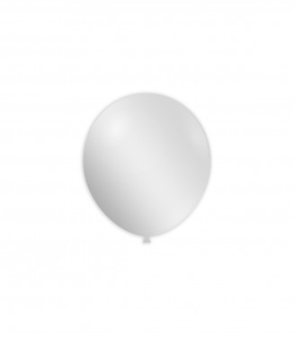 PALLONCINI 5 POLLICI METAL CM.13 CONF.100PZ. BIANCHI 62