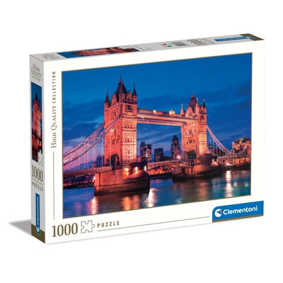 PUZZLE 1000 LONDON TOWER BRIDGE NIGHT 39674 CELEMENTONI