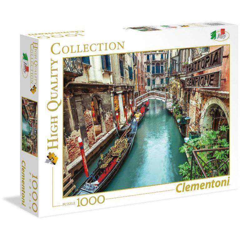 PUZZLE 1000 HQC IL CANALE DI VENEZIA 39458 CLEMENTONI