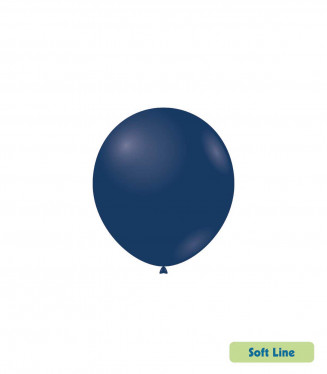 PALLONCINI 5 POLLICI CM.13 CONF.100PZ. BLU MIDNIGHT 137 SOFTLINE