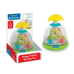 PRIME ATTIVITA' TROTTOLA HAPPY FRIENDS SPINING TOP 17895 CLEMENTONI