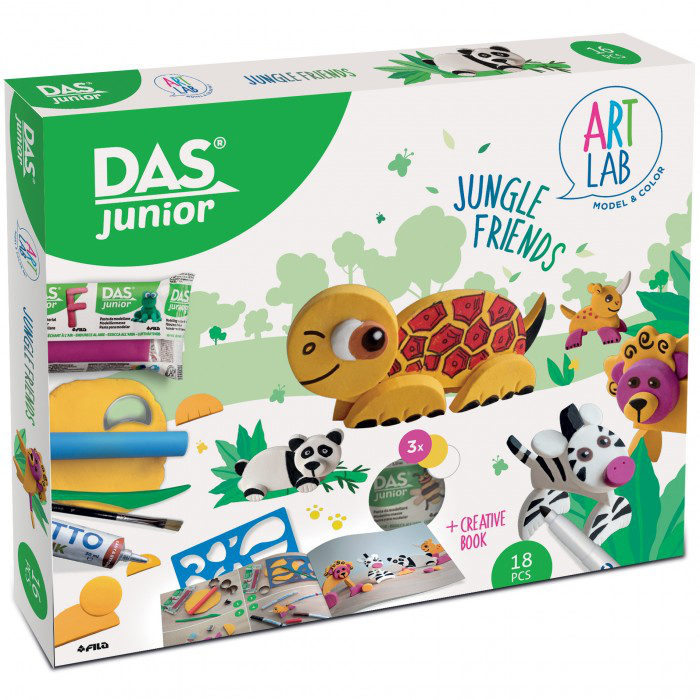 DAS JUNIOR CONFEZIONE ART LAB JUNGLE FRIENDS