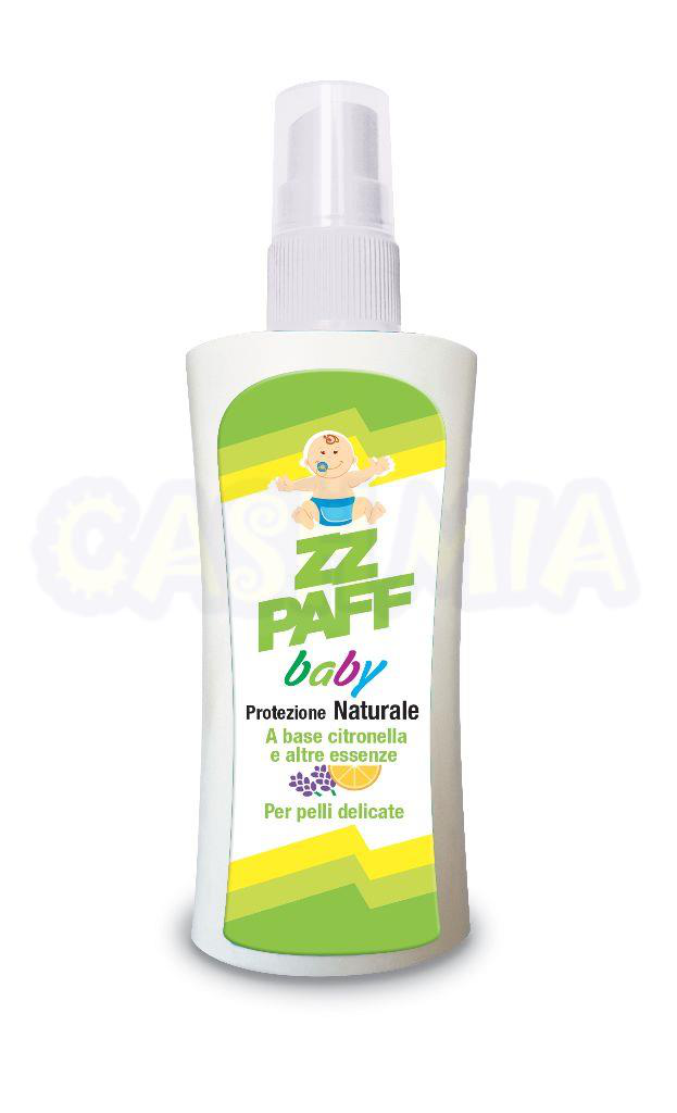 PROTEZIONE CORPO REPELLENTE SPRAY 100ML. ZZPAFF BABY PELLI DELICATE ESSENZA CITR