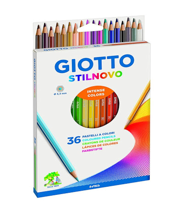 PASTELLI IN LEGNO STILNOVO DA 36 GIOTTO