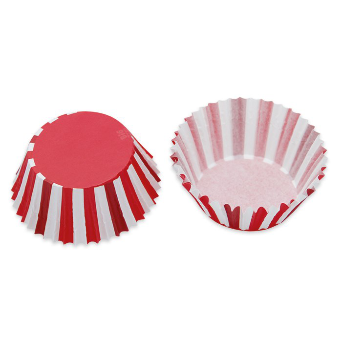 PIROTTINI ROSSO STRIPES D.50 CONF. DA 48PZ. BIGPARTY