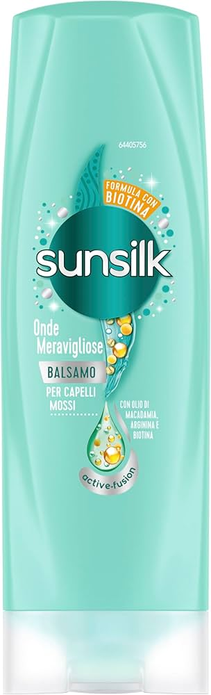 SHAMPOO SOLO BALSAMO 200ML. SUNSILK ONDE MERAVIGLIOSE