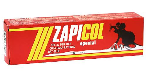 ESCA PER TOPI COLLA ZAPICOL IN TUBETTO DA 135GR.