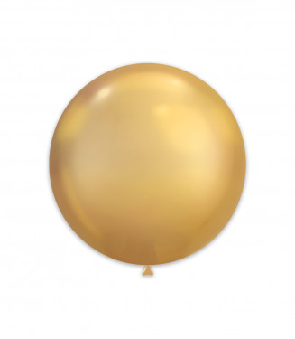 PALLONCINI 15 POLLICI CHROME CM.38 ORO 88 CONF.25PZ.