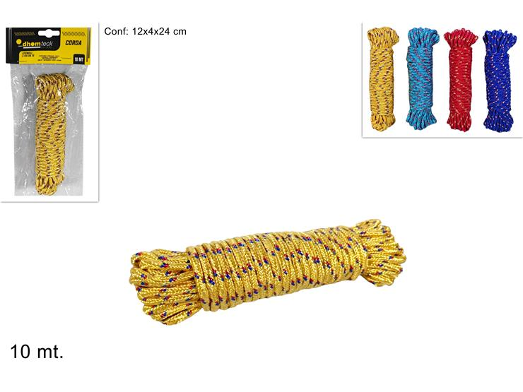 BUCATO CORDA STENDIBIANCHERIA IN NYLON 10MT. DUESSE