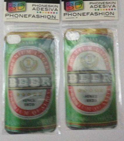 skin adesiva 3D samsung gal S4 birra