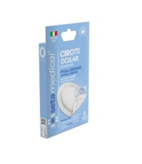 MEDICAZIONE CEROTTI SPECIFICI COMPRESSE OCULARI CONF. 5PZ. SETABLU