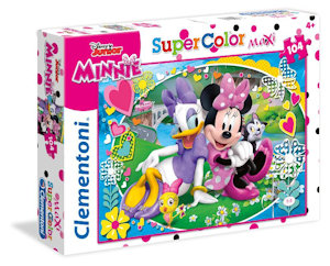 PUZZLE 104 MAXI MINNIE HAPPY HELPERS 23708 CLEMENTONI