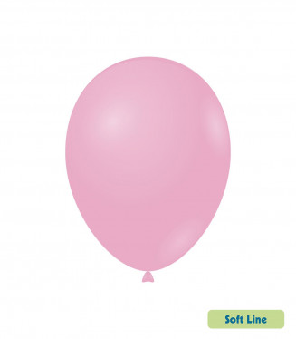 PALLONCINI 12 POLLICI CM.30 ROSA VINTAGE 150 PASTELLO CONF.50PZ. SOFTLINE