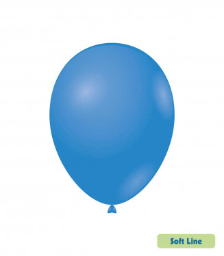 PALLONCINI 12 POLLICI CM.30 BLU ROYAL 130 PASTELLO CONF.50PZ. SOFTLINE